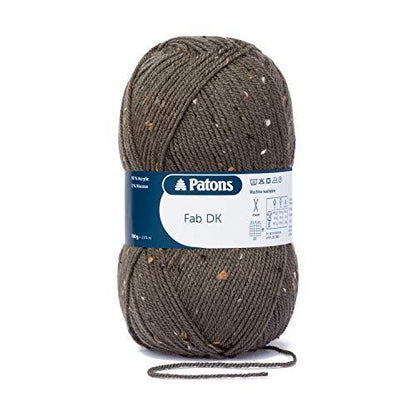 FAB DK Tweed 100g - More Colours Available
