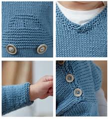 Knitting Pattern 5268 - Car Sweater in 100% Cotton DK