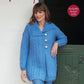 Knitting Pattern 8168 - Coat in Bonus Aran