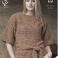 Crochet Pattern 3190 - Tunic & Waistcoat in DK