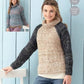 Knitting Pattern 7205 - Sweaters in Ripple Super Chunky