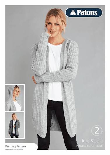 Knitting Pattern 5356 - Cardigans in DK - FREE PAPER PATTERN