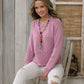 Knitting Pattern JB597 - Sweater & Cardigan in Pure Cotton DK