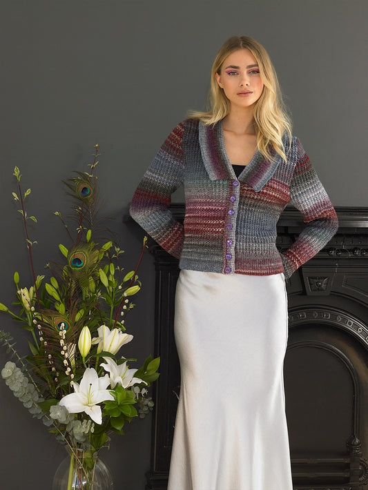 Knitting Pattern JB921 - Cardigan in Emotions DK