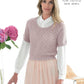 Knitting Pattern 4133 - Sweaters in 4 Ply