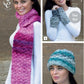 Knitting Pattern 4354 - Accessories in Super Chunky