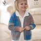 Knitting Pattern 4578 - Childrens Cardigan & Waistcoat in DK