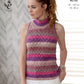 Knitting Pattern 4728 - Sweater & Top in DK