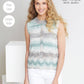 Knitting Pattern 5627 - Cardigan & Top in Drifter 4 Ply