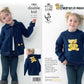 Knitting Pattern 1003 = BBC Children in Need Jumper & Jacket in DK