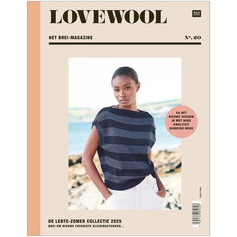 LOVEWOOL - Knitting pattern Book - No 20 - Spring/Summer Collection 2025