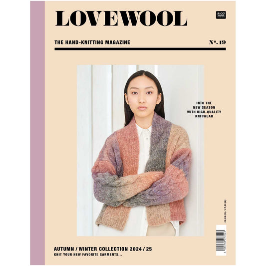 Knitting Pattern Book No19 - Lovewool Autumn/Winter Collection 2024/25