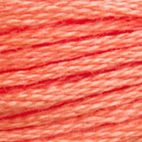 Embroidery Thread - Stranded Mouline Special - ORANGE