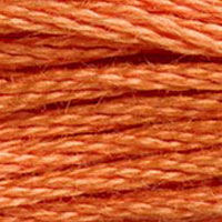 Embroidery Thread - Stranded Mouline Special - ORANGE