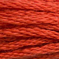 Embroidery Thread - Stranded Mouline Special - ORANGE