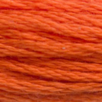 Embroidery Thread - Stranded Mouline Special - ORANGE