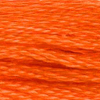Embroidery Thread - Stranded Mouline Special - ORANGE