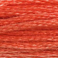 Embroidery Thread - Stranded Mouline Special - ORANGE