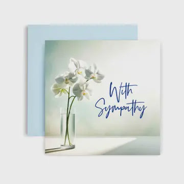 With Sympathy - Sympathy Card