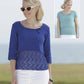 Knitting Pattern 7498 - Tops in Cotton DK
