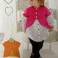Knitting Pattern P1192 - Flared Bolero in Peter Pan DK