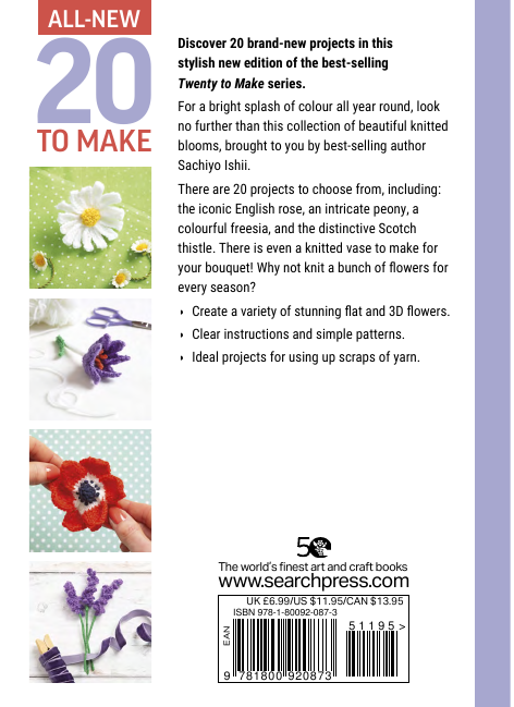 20 To Make - Flowers to Knit