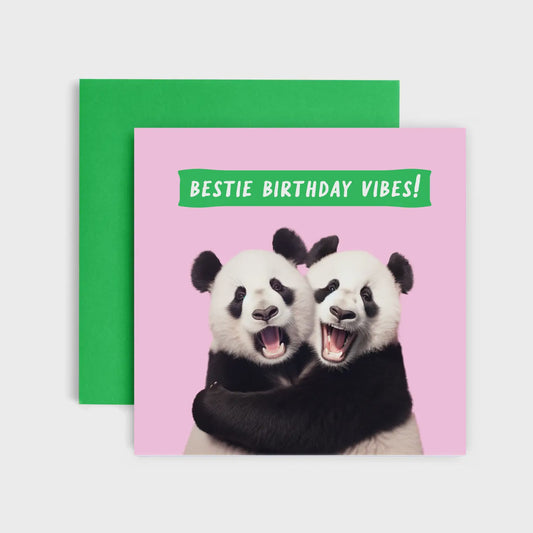 Bestie Birthday Vibes! - Birthday Card