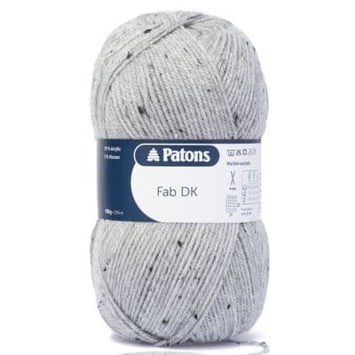 FAB DK Tweed 100g - More Colours Available