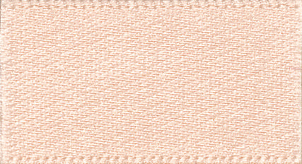 Double Faced Polyester Satin Ribbon 135mm - Peach Col 71