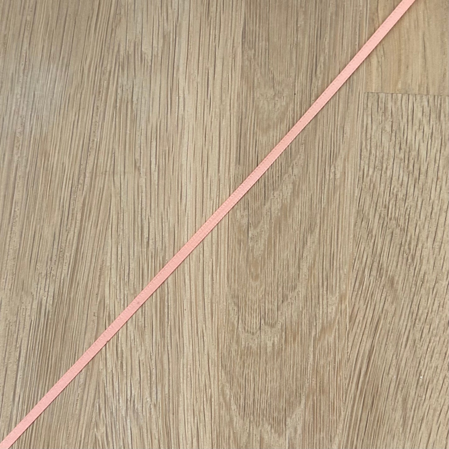Double Sided Satin Ribbon 3mm - Peach Col 720