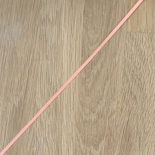Double Sided Satin Ribbon 3mm - Peach Col 720