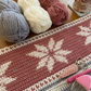 CROCHET A LONG - Christmas Eve Wishes IN DUSKY PINK & GREY - Made by Anita - Blanket Pack with downloadable Pattern!