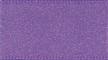 Double Faced Polyester Satin Ribbon 15mm - Purple Col 19