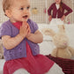 Knitting Pattern 4654 - Cardigans in Snuggly DK