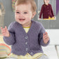 Knitting Pattern 4582 - Cardigans in Snuggly DK