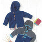 Knitting Pattern 4936 - Baby Boys Duffle Coat in Snuggly Baby Bamboo DK