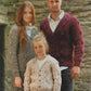 Knitting Pattern 5740 - Family Cardigans in Aran