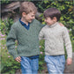 Knitting Pattern UKHKA/161 - Cabled Jumpers in Aran