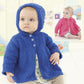 Knitting Pattern 4822 - Jackets in Snowflake DK