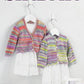 Knitting Pattern 5213 - Cardigans in Baby Crofter DK