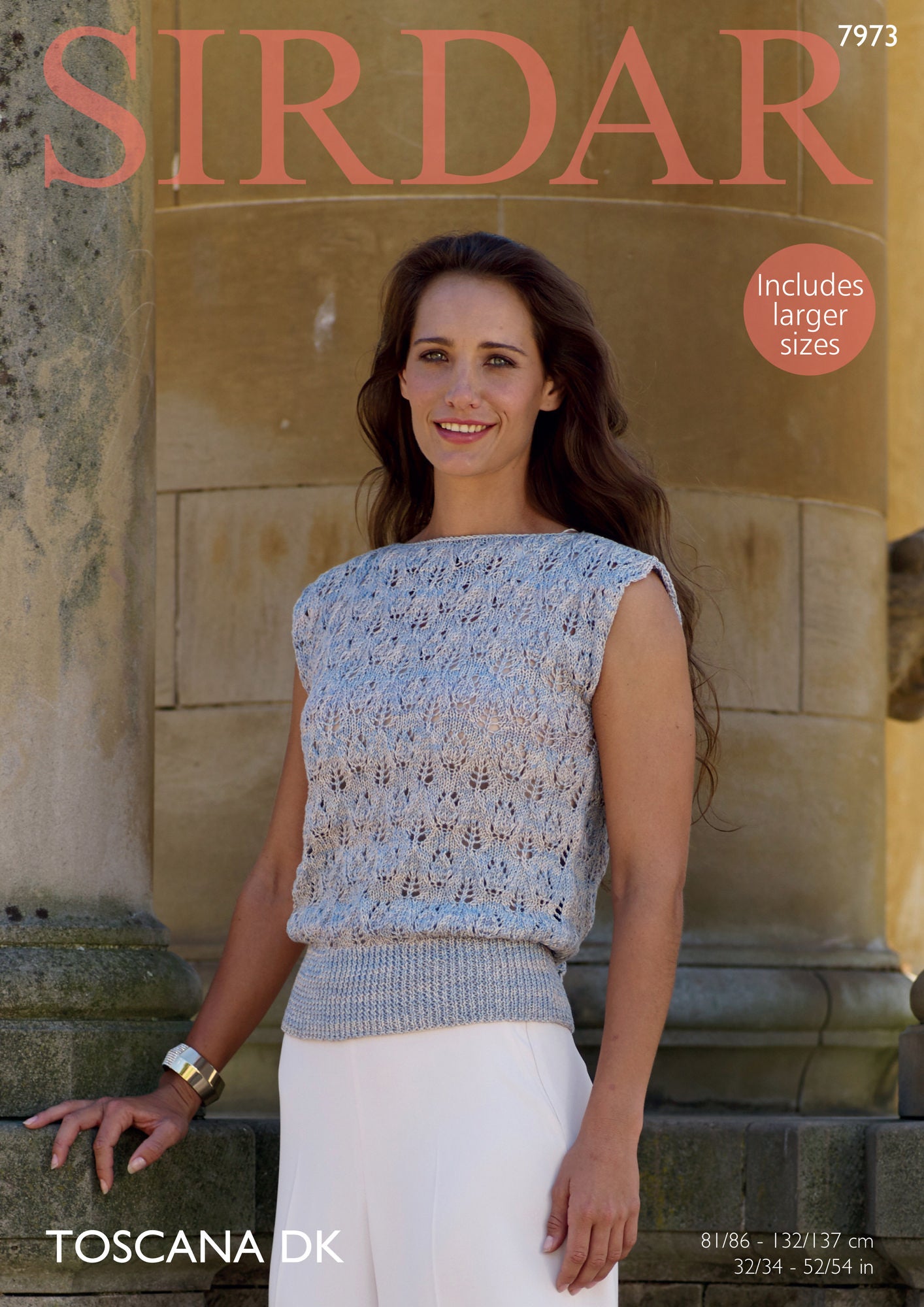 Knitting Pattern 7973 - Top in Toscana DK