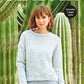 Knitting Pattern 8268 - SWEATER IN SIRDAR NO 1 STONEWASHED ARAN