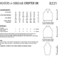 Knitting Pattern 8221 - Sweaters in Crofter DK