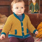 Knitting Pattern 1470 - Cardigans in Snuggly Baby Bamboo DK