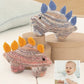 Knitting Pattern 4632 - Dinosaurs in Baby Crofter DK & Snuggly DK