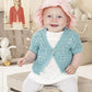 Knitting Pattern 1427 - Lacy Cardigans in Snuggly Baby Bamboo DK