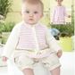 Knitting Pattern 4432 - Cardigans in Snuggly Baby Bamboo DK