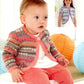 Knitting Pattern 4633 - Bolero Style Cardigan in Baby Crofter DK