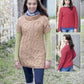 Knitting Pattern 7138 - Sweater & Tunic in Bonus Aran Tweed