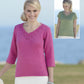 Knitting Pattern 7501 - Sweaters in Cotton DK